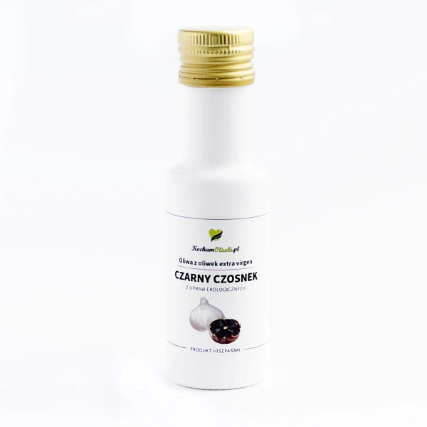 Oliwa z oliwek z czarnym czosnkiem BIO